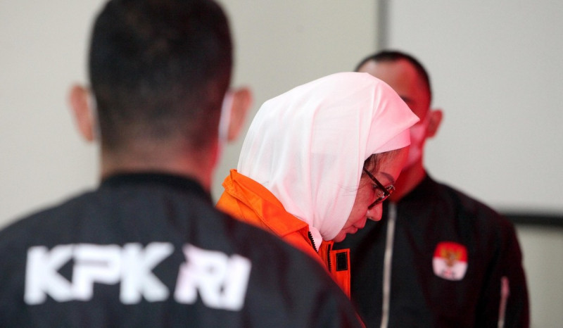 Karen Agustiawan, terpidana kasus korupsi LNG Pertamina.