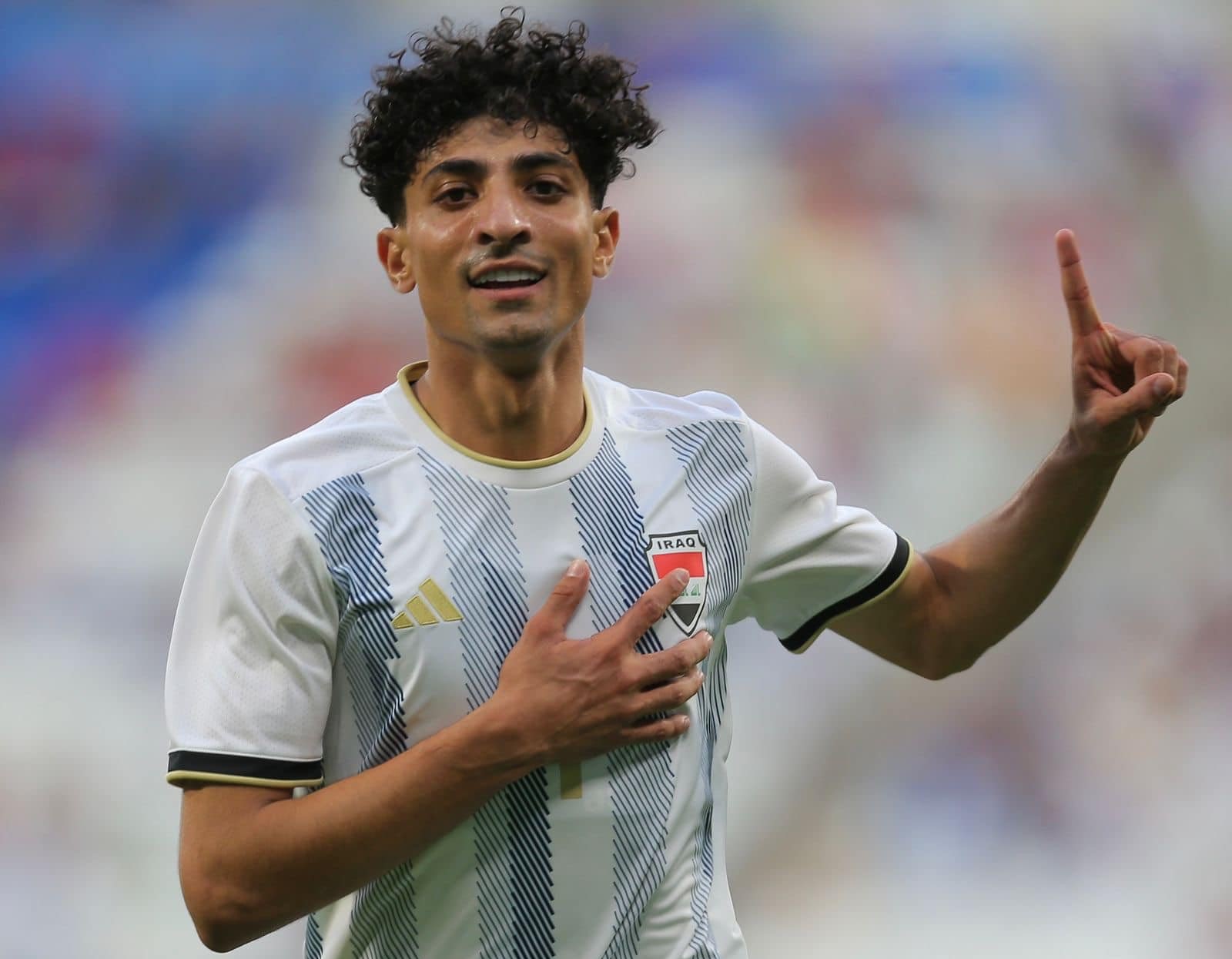 Pemain timnas Irak Ali Jasim