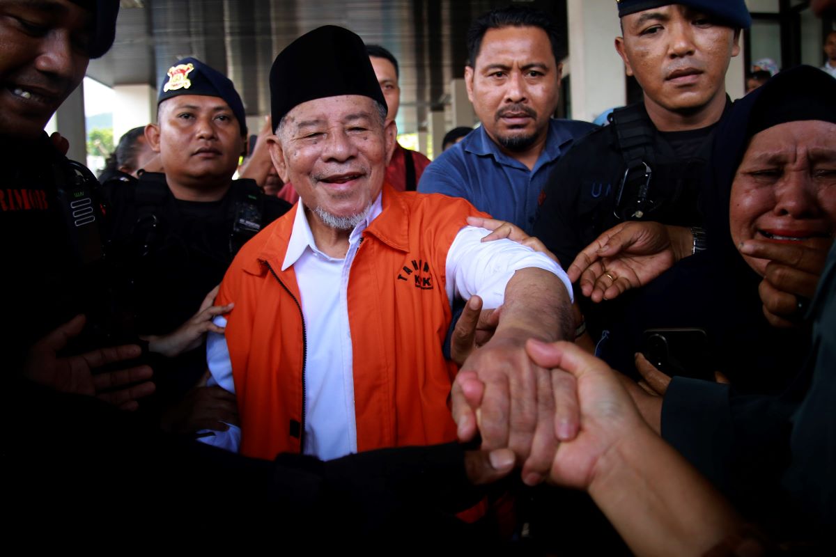 Mantan Gubernur Maluku Utara Abdul Gani Kasuba