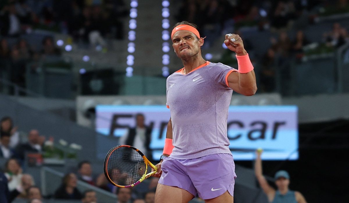 Petenis Spanyol Rafael Nadal