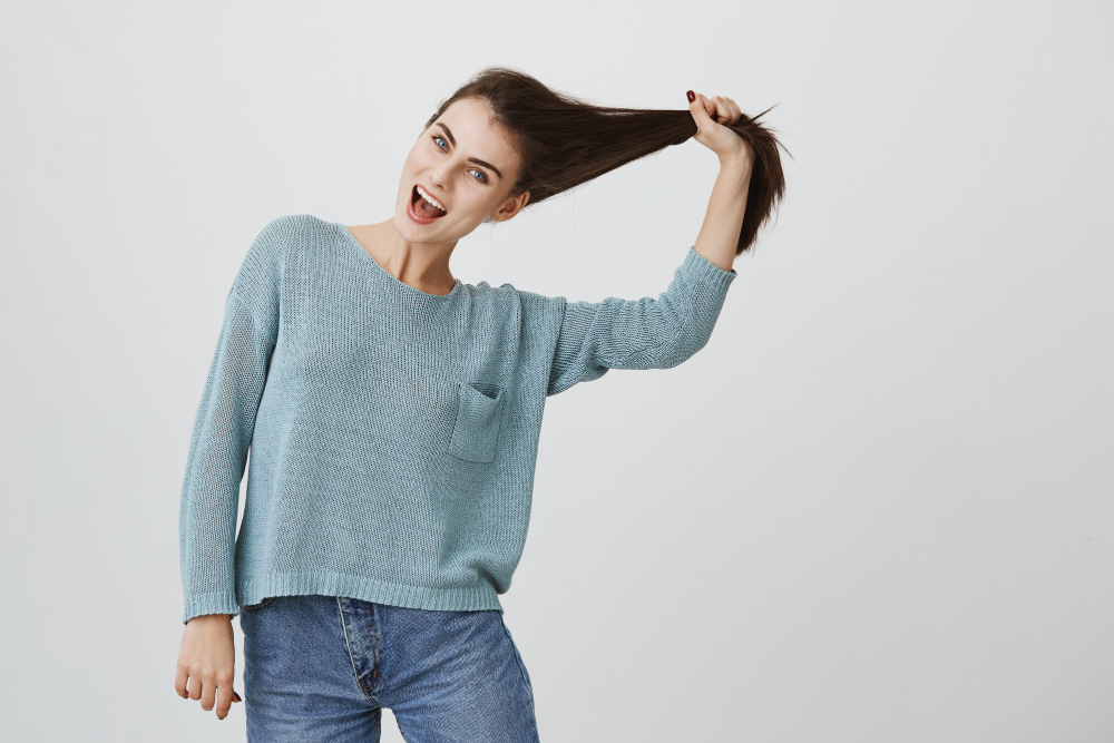 Dengan rambut yang sehat, kepercayaan diri makin meningkat. 
