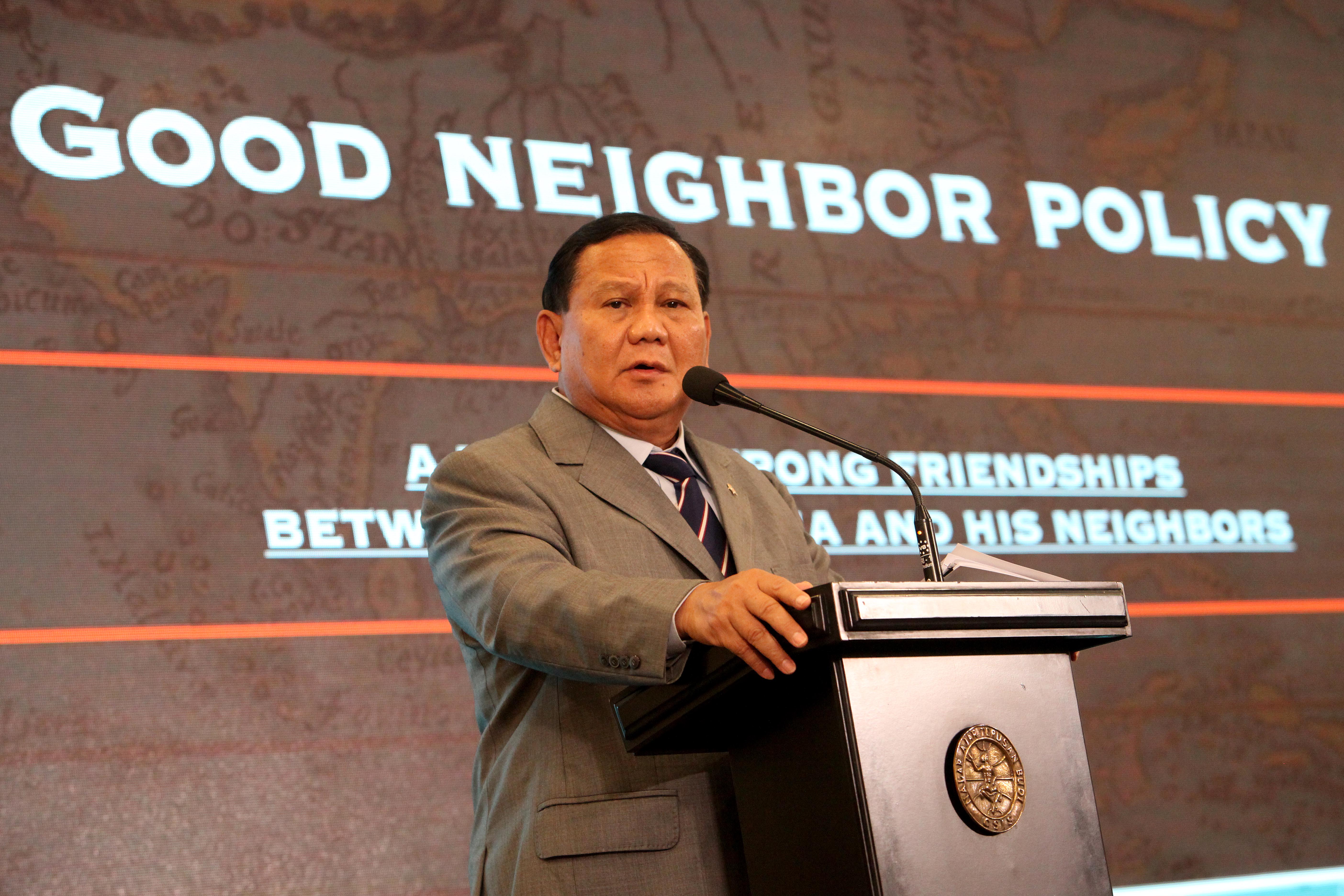 Menteri Pertahanan Prabowo Subianto