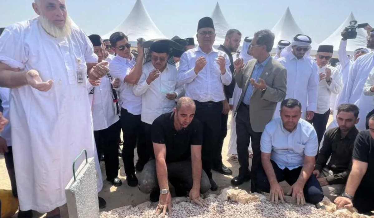 JK Hadiri Pemakaman Pemimpin Hamas Ismail Haniyeh di Qatar