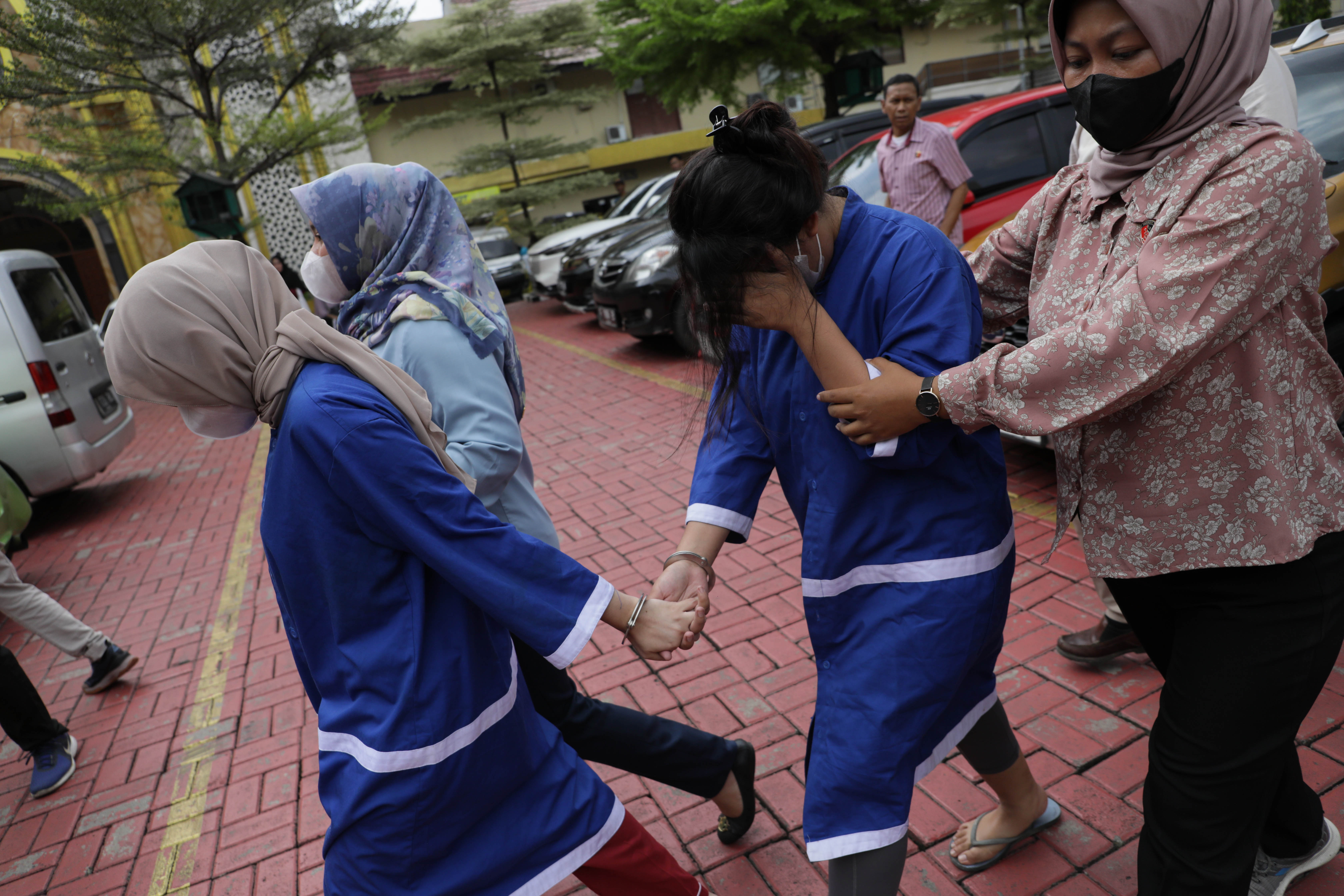 Ilustrasi: Dua selebgram di Kota Bogor ditangkap polisi dan diungkap dalam konferensi pers di Polresta Bogor Kota, Selasa (9/1/2024).