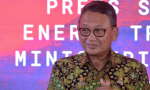 Menteri ESDM Arifin Tasrif di Nusa Dua, Badung, Bali, Jumat (2/9/2022).