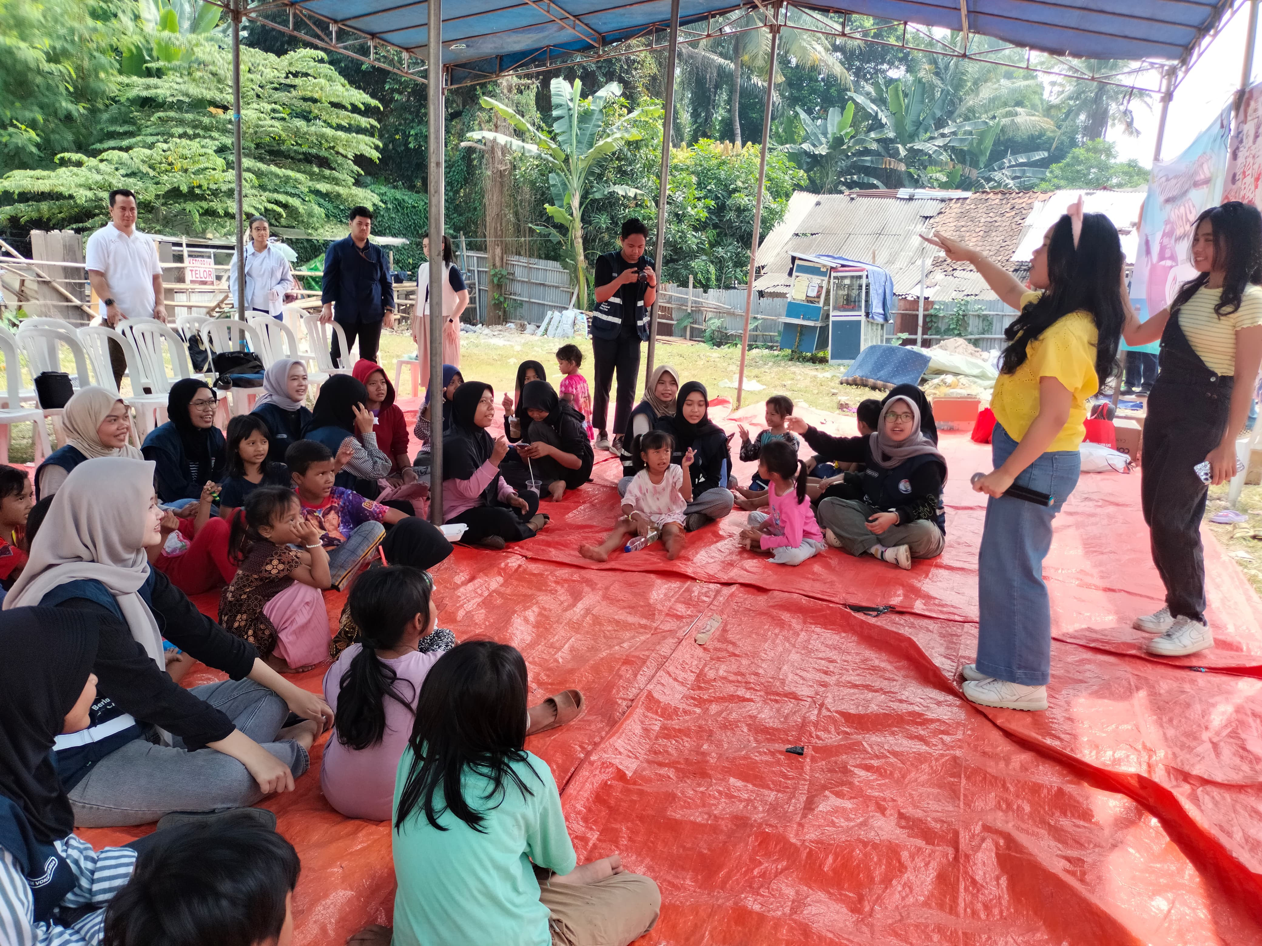 Kegiatan Rumah Cita-cita di Kampung Pemulung, Pondok Labu