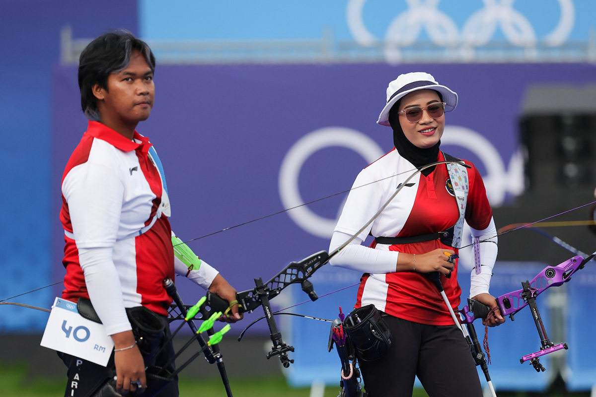 Arif Dwi Pangestu (kiri) dan Diananda Choirunisa. 