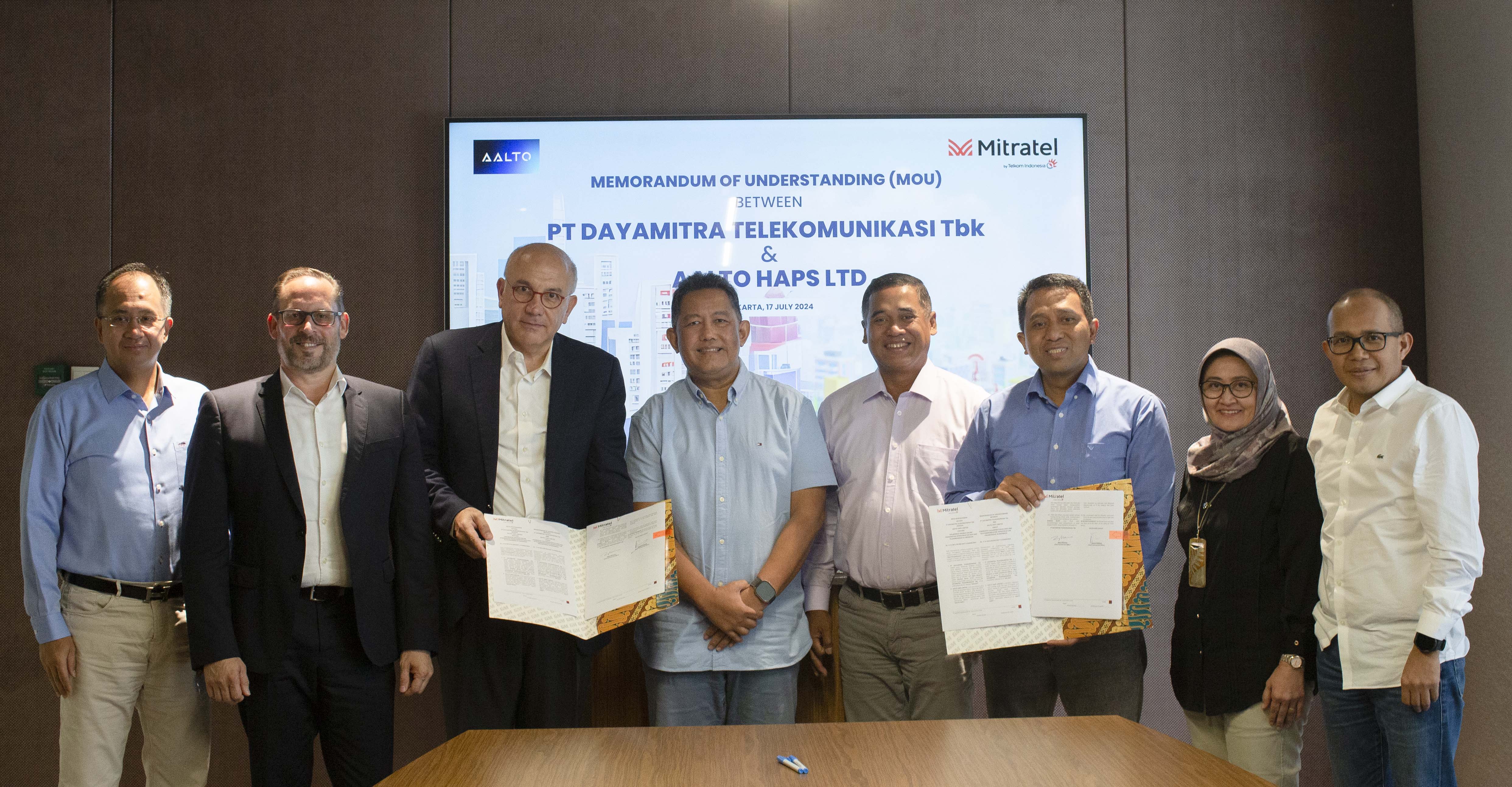 Mitratel menyepakati kerja sama dengan AALTO untuk penyediaan akses internet yang luas khususnya di kawasan 3T