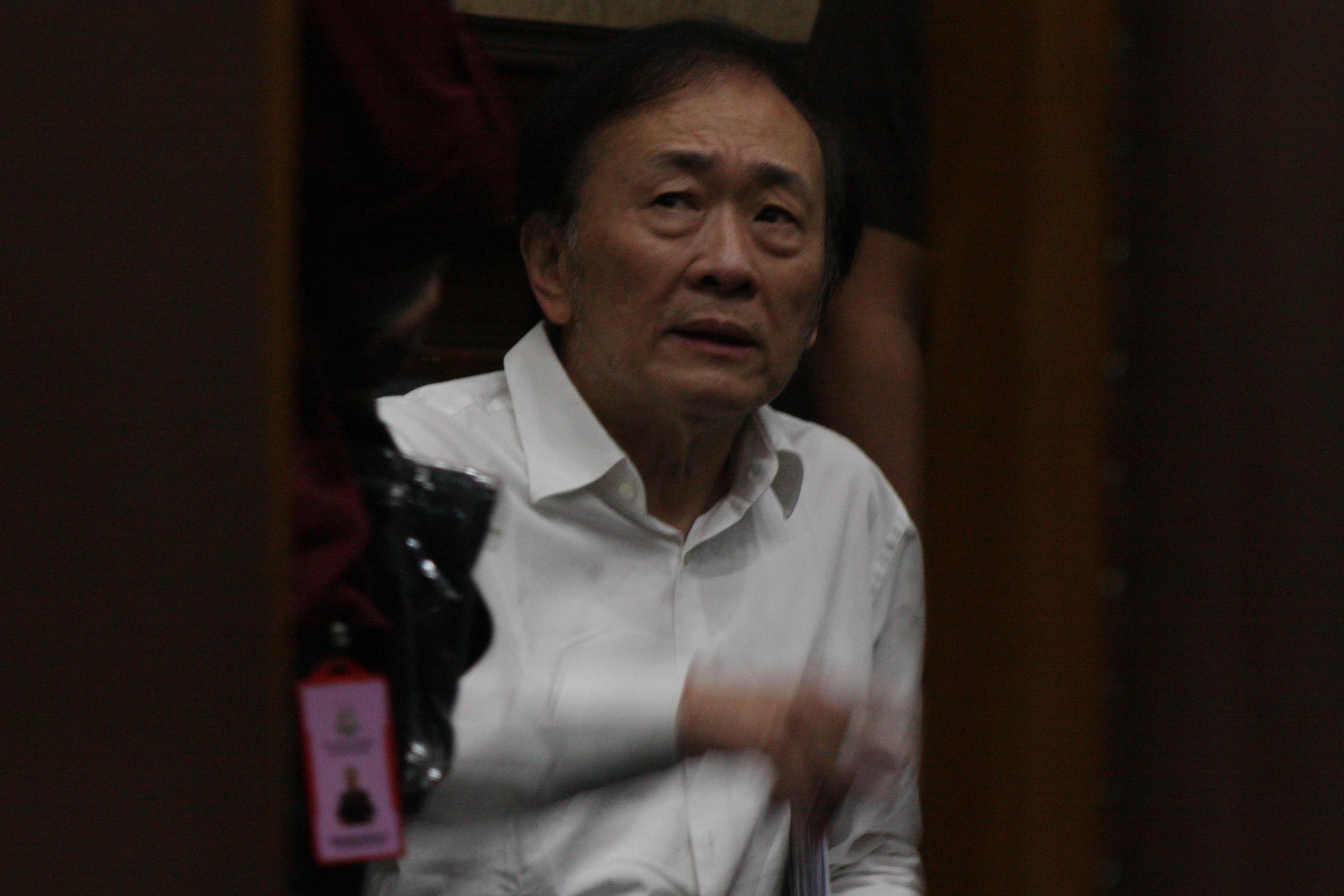 Pemilik Duta Palma Group Surya Darmadi menjalani sidang vonis di Pengadilan Tipikor, Pengadilan Negeri Jakarta Pusat, Kamis (23/2/2023). 