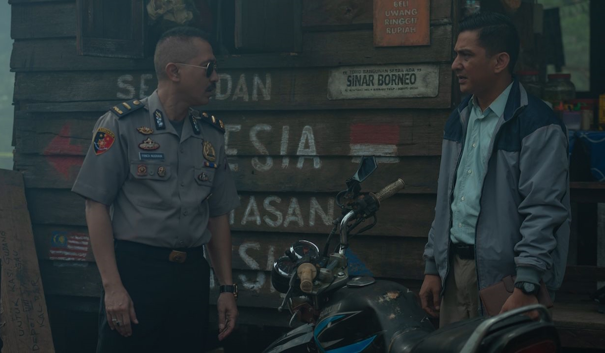 Salah satu adegan dalam film Kabut Berduri