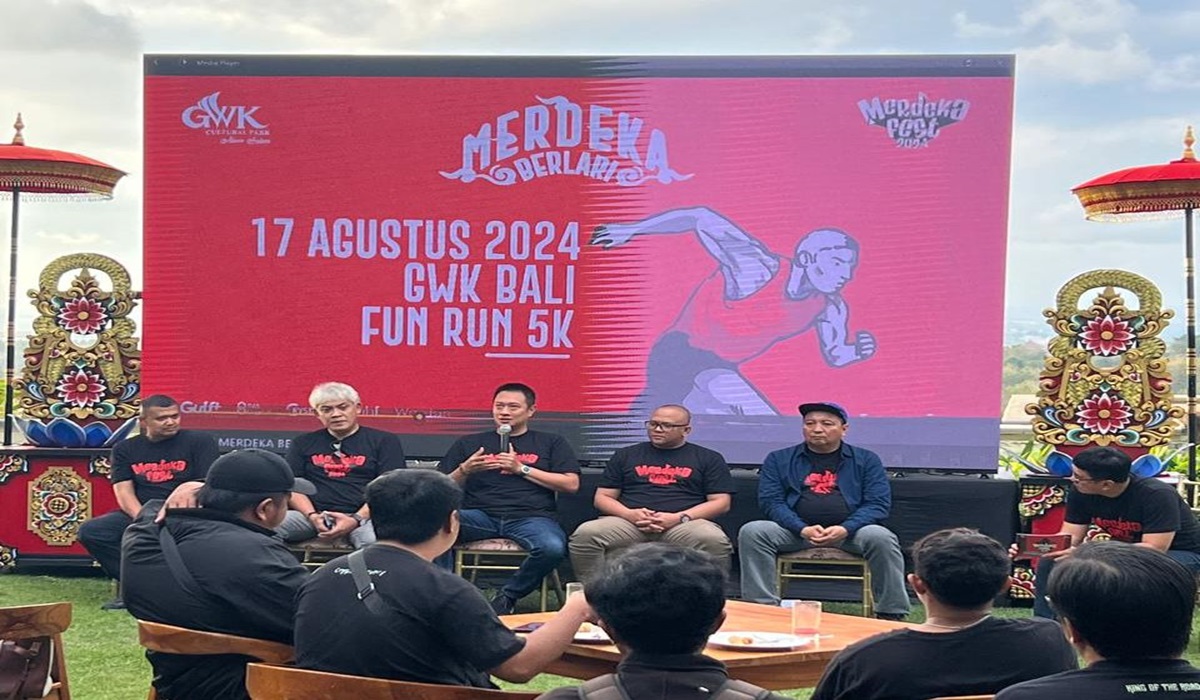 Konferensi pers Merdeka Fest 2024