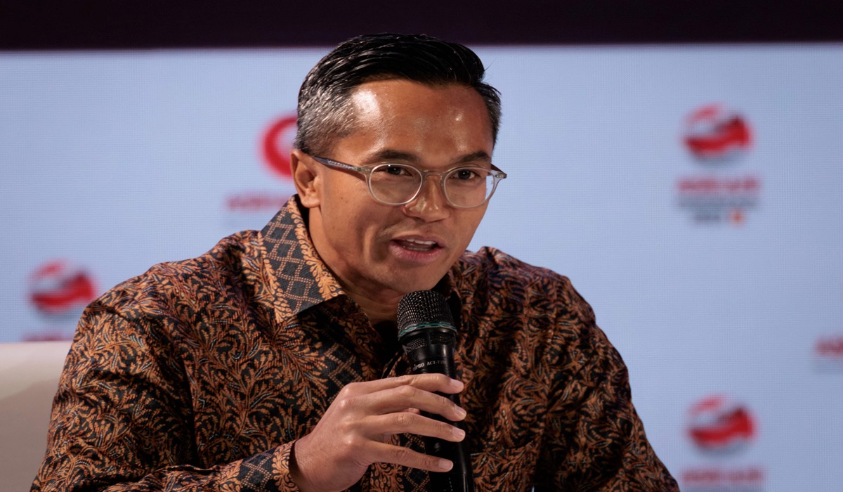 CdM kontingen Indonesia Anindya Bakrie