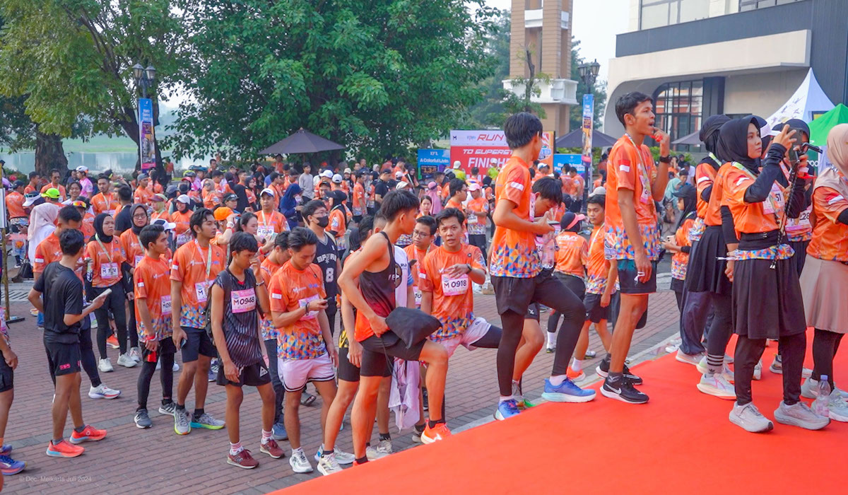 Event lari tingkat nasional di wilayah Kabupaten Bekasi