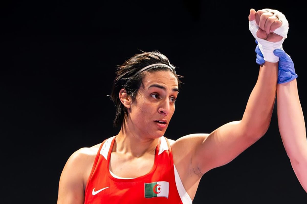 Petinju Aljazair Imane Khelif.