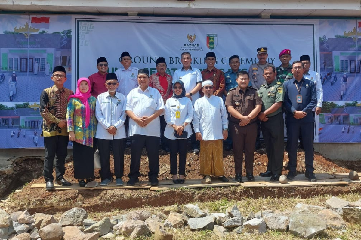 BAZNAS mendirikan Rumah Sehat BAZNAS di pesawaran guna memberi layanan kesehatan bagi mustahik