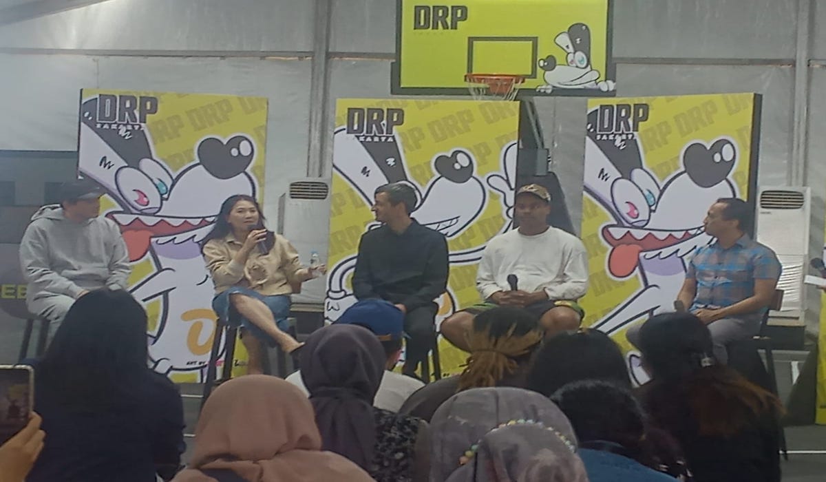 Festival budaya urban dan street culture dari Prancis, DRP di SMS Tangerang