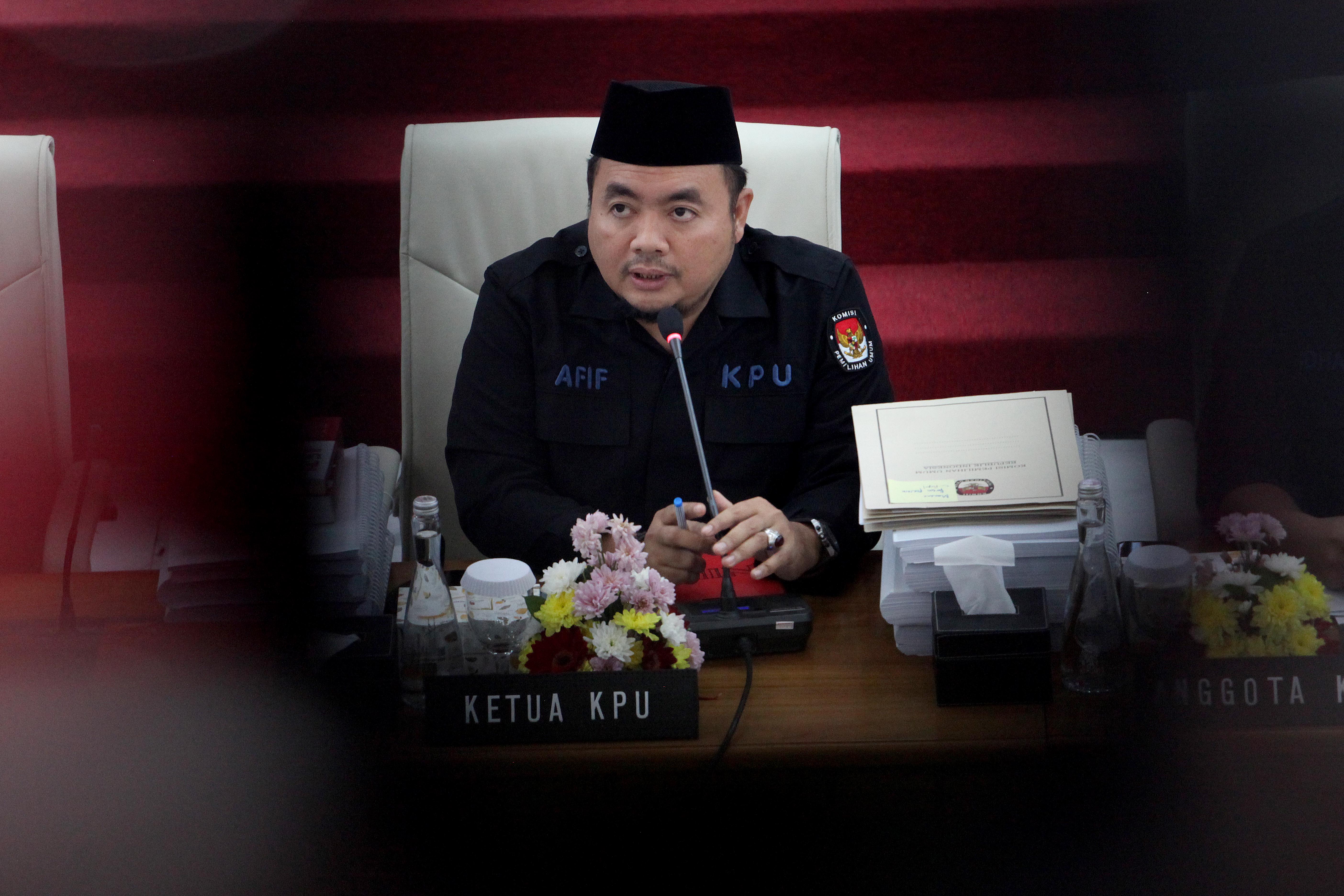 Ketua KPU RI Mochammad Afifuddin.