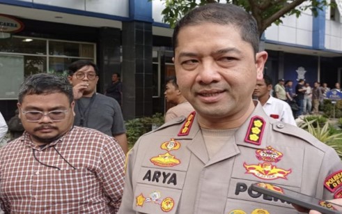 Kapolres Metro Depok Kombes Arya Perdana.