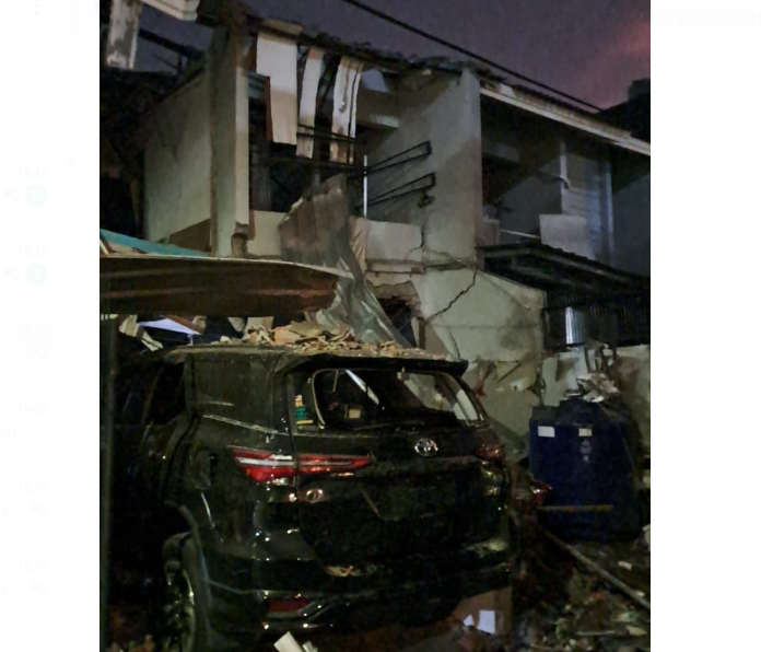Ledakan Tabung Gas di Cengkareng Rusak Dua Rumah dan Tiga Mobil
