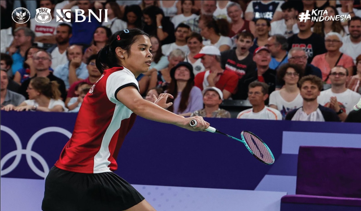 Tunggal putri Indonesia Gregoria Mariska Tunjung