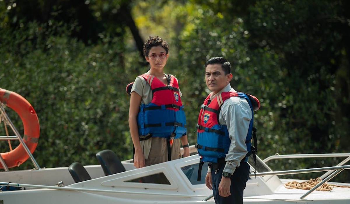 Salah satu adegan dalam film Kabut Berduri