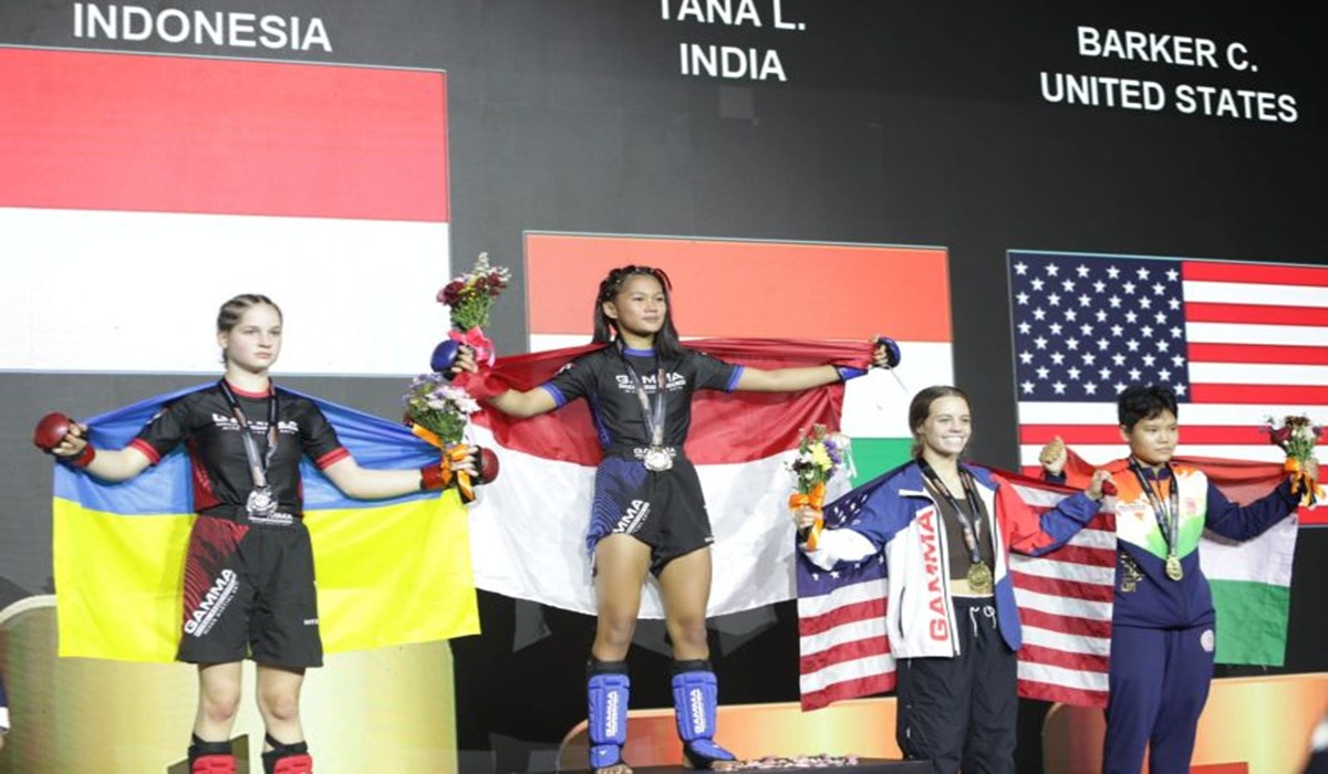 Indonesia Raih Dua Medali Emas di GAMMA World MMA Championships 2024