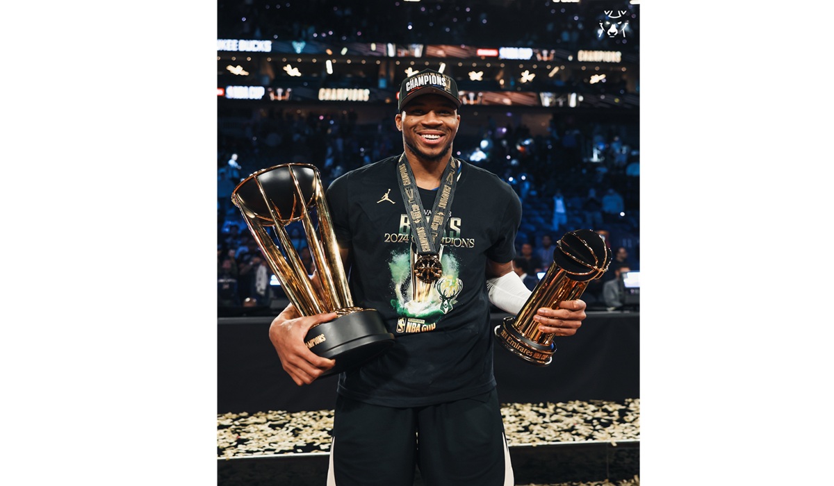 Giannis Antetokounmpo, MVP Piala NBA 2024 