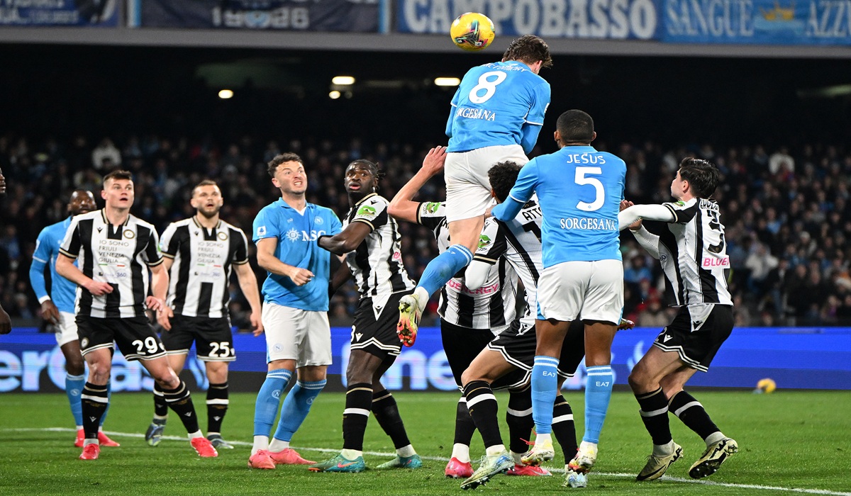 Napoli vs Udinese, Il Partenopei Kembali Gagal Menang