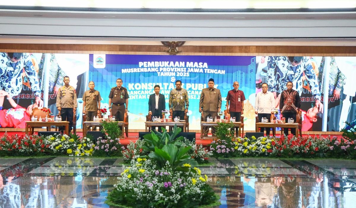 Pembukaan Musrenbang 2025, Pj Gubernur Jateng Minta Masukan Fokus pada Kepentingan Masyarakat