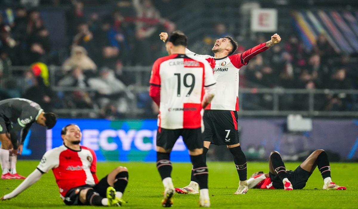 Feyenoord vs AC Milan, Rossoneri Kalah Tipis