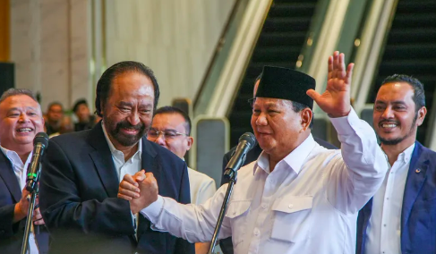 Nasdem ucapkan selamat prabowo terpilih ketum gerindra lagi