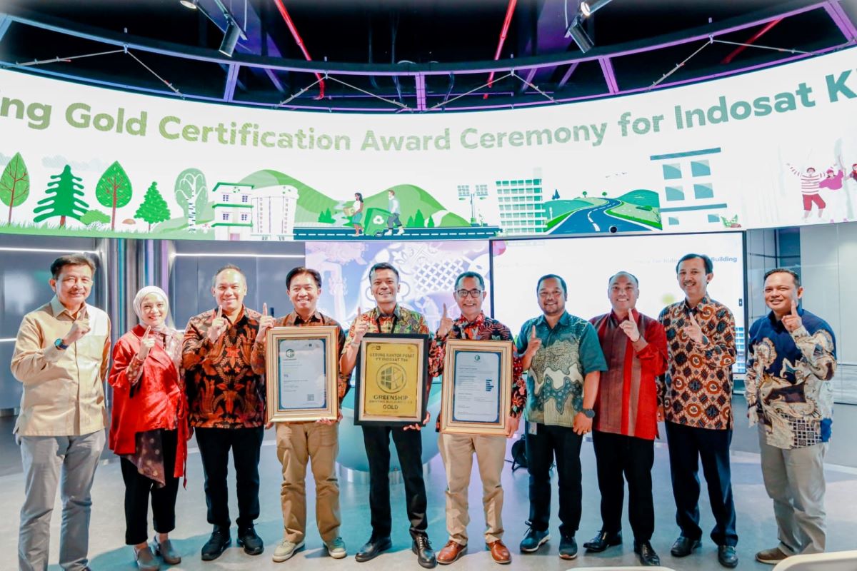 Sertifikat Green Building Level Gold Jadi Bukti Nyata Komitmen Keberlanjutan