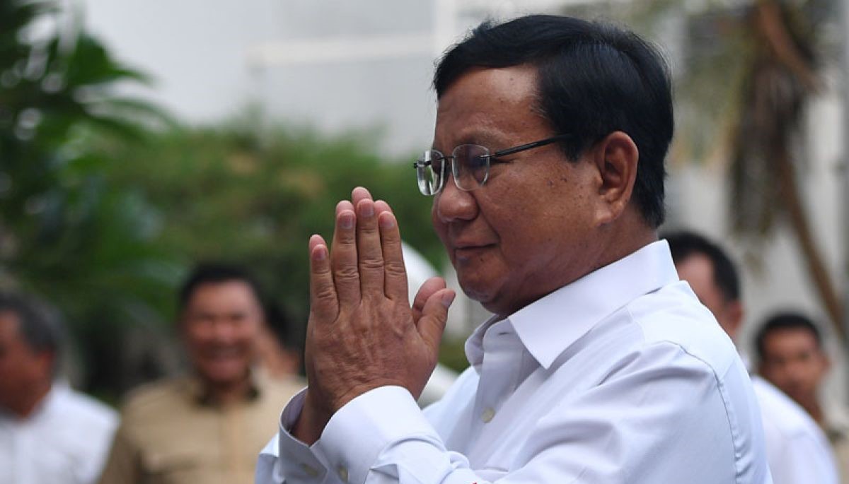 Prabowo Subianto: Saya malu untuk memajukan kandidat presiden lagi jika Anda mengecewakan orang