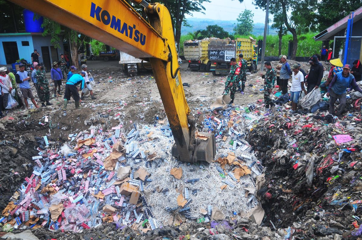 Peredaran Rokok Ilegal Capai 95,44%, Negara Rugi Rp97,81 Triliun