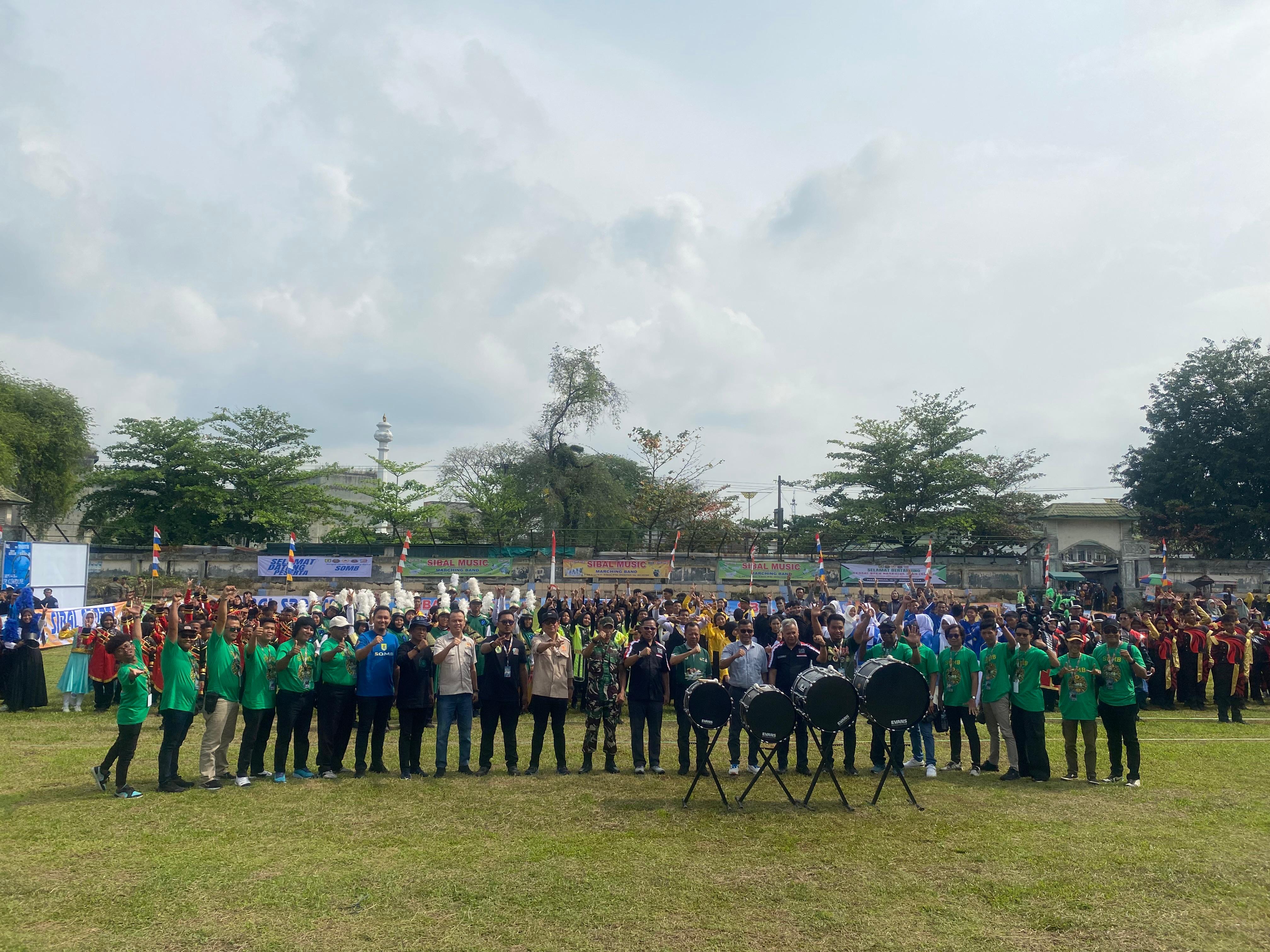 Kejuaraan Marching Band Terbuka Sergai mampu mengurangi hal -hal negatif di masyarakat