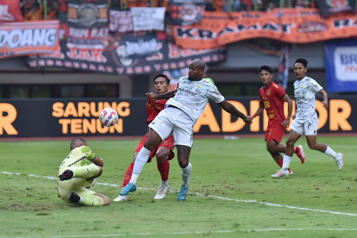 League 1: Persija Jakarta vs Persib Bandung berakhir dengan hasil imbang 2-2