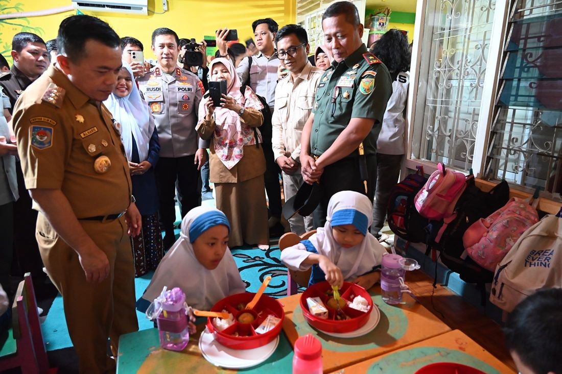 Program Makan Bergizi Gratis di Jambi Sasar Siswa Sekolah Non -Faitun