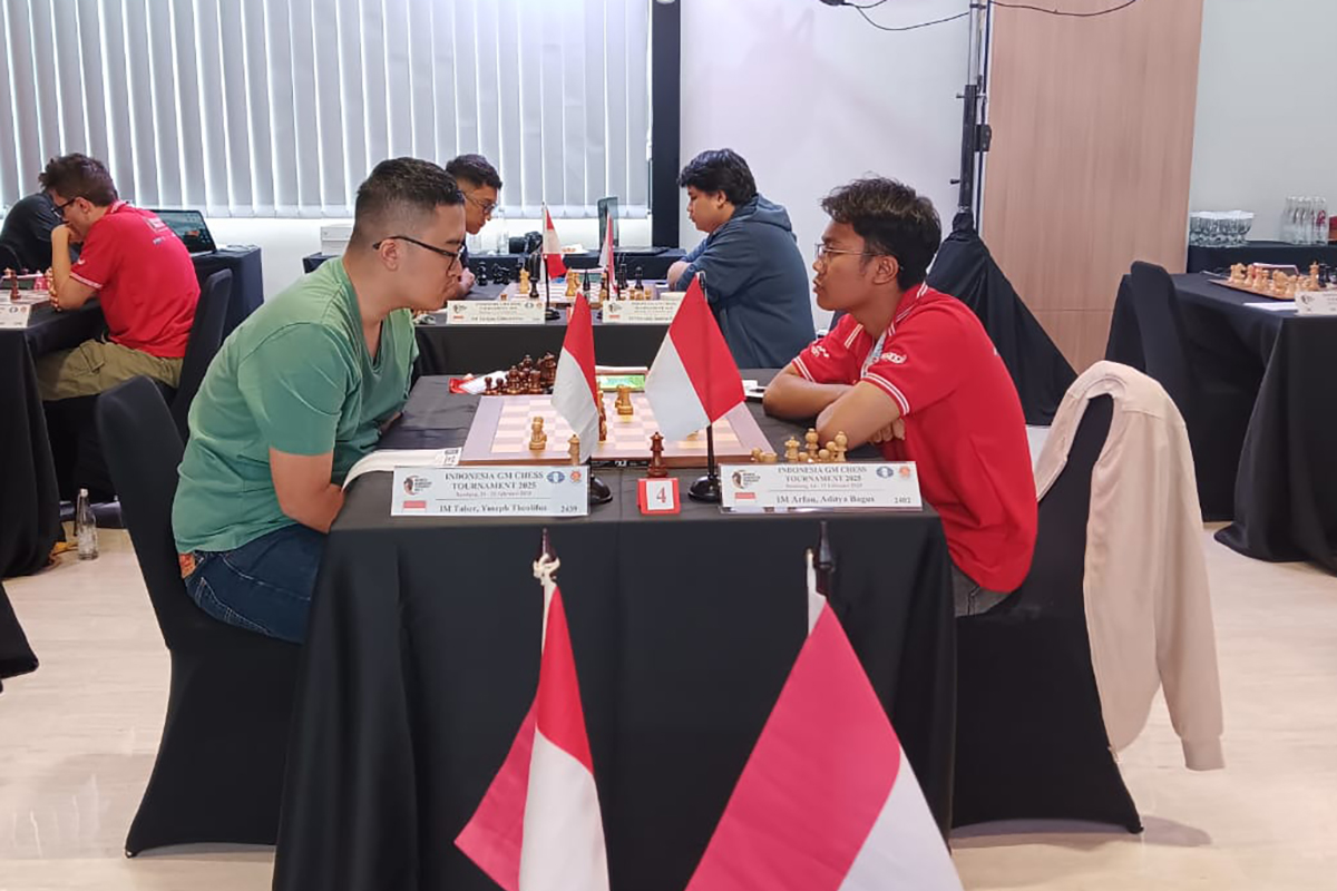 Yoseph Ungguli Aditya pada Hari Kedua GM Tournament