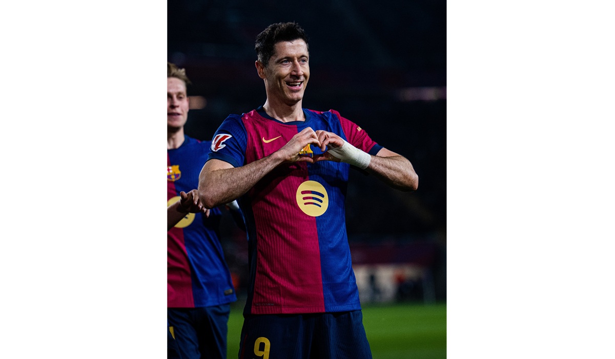 Barcelona vs Rayo Vallecano, Eksekusi Penalti Robert Lewandowski Antar Blaugrana ke Puncak Klasemen La Liga