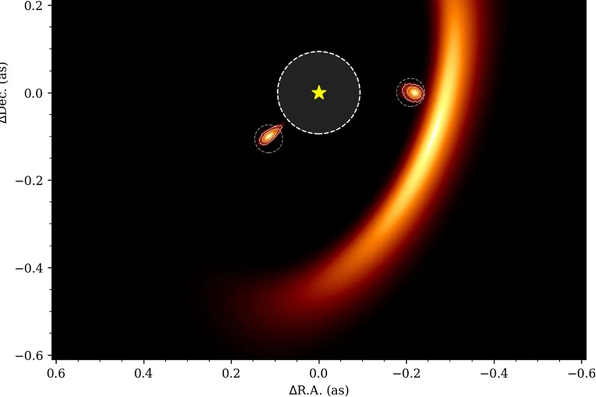 Pengamatan JWST Ungkap Proses Pembentukan Planet di Sekitar Bintang PDS 70 dan Bukti Kemungkinan Planet Ketiga