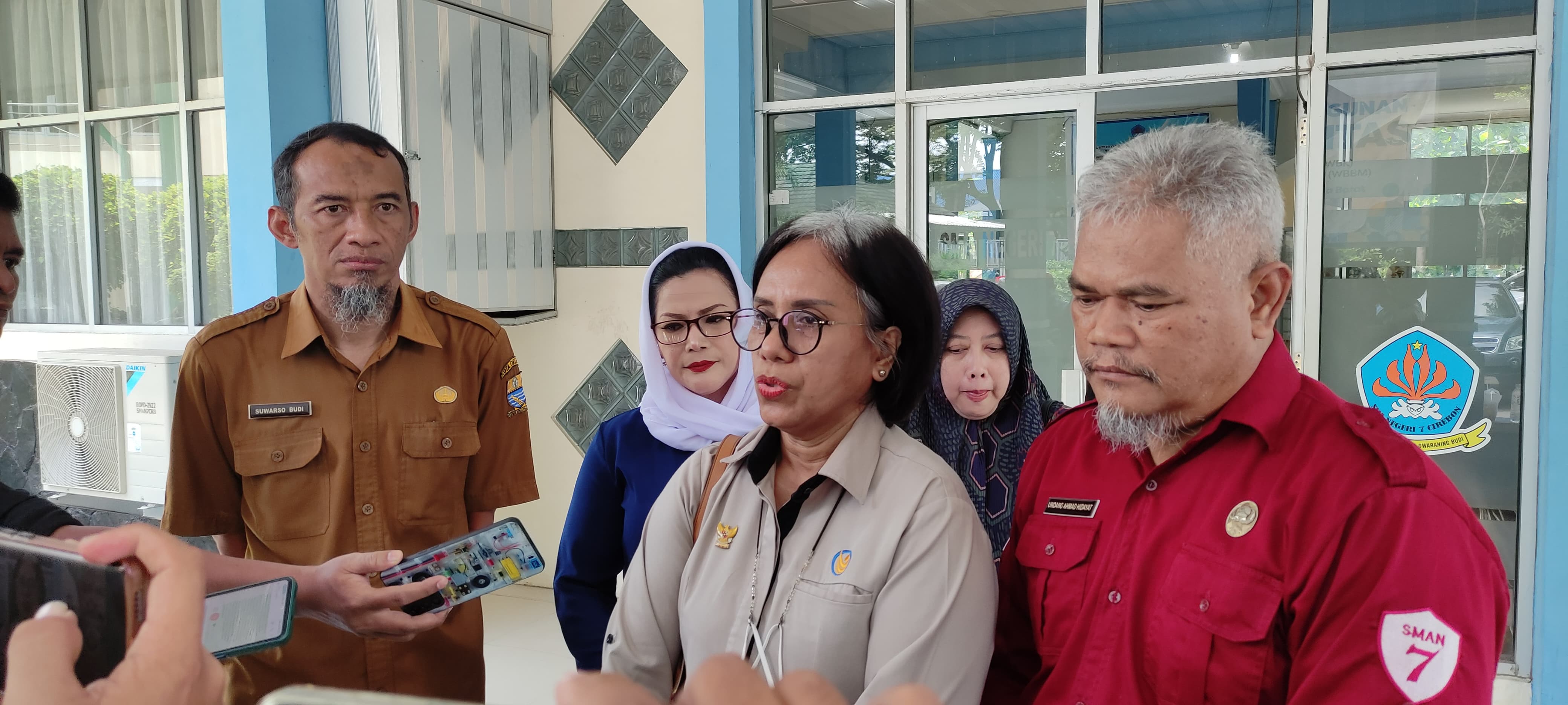 Usut Pemotongan Beasiswa, KPAI Datangi SMA Negeri 7 Kota Cirebon