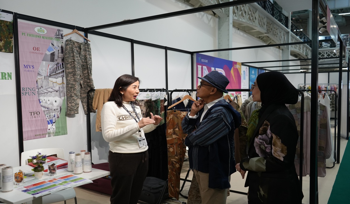 Indonesia Tampilkan Tekstil Berkelanjutan di Pameran Source Fashion di London