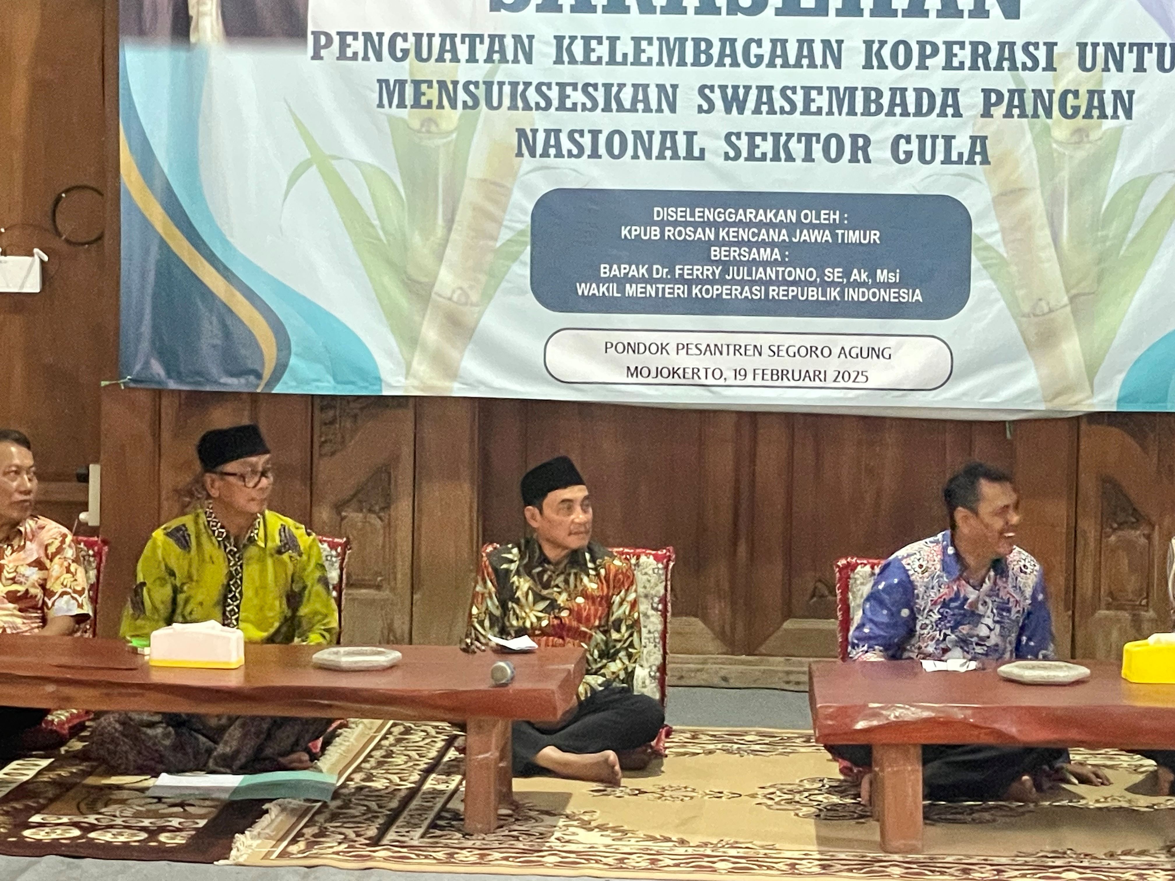 Menuju Sugar Self -Cufisiensi, LPDB memperkuat pembiayaan petani tebu 