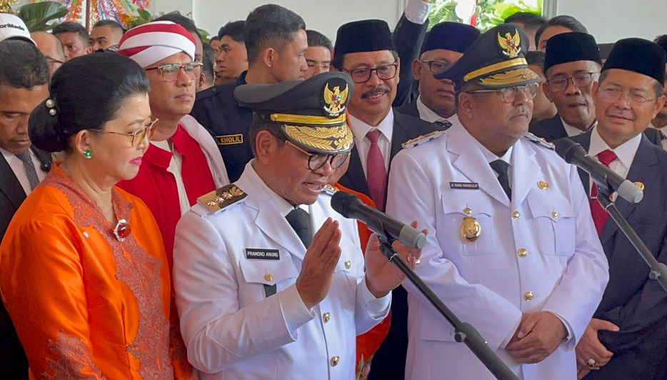 Siap Hidup Retret Kepala Regional, Peralatan Pramono Anung ada di Magelang