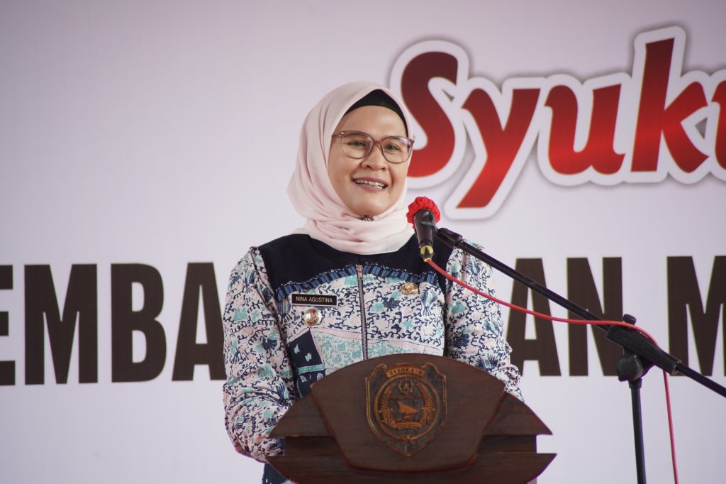 Nina Agustina Pamit Sebagai Bupati Indramayu