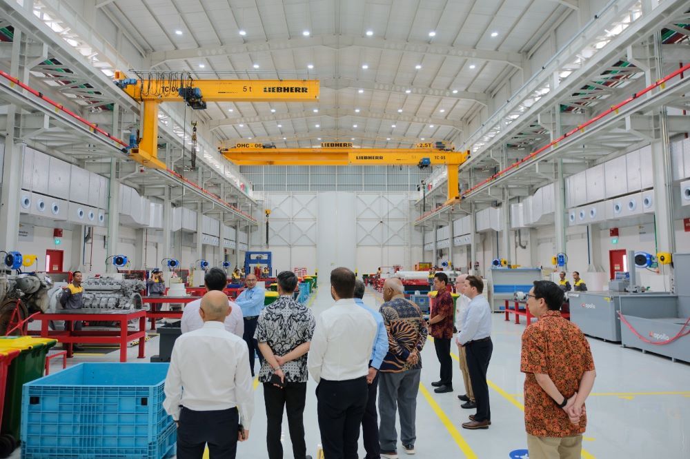 Liebherr Indonesia Bangun Workshop Ramah Lingkungan di Balikpapan