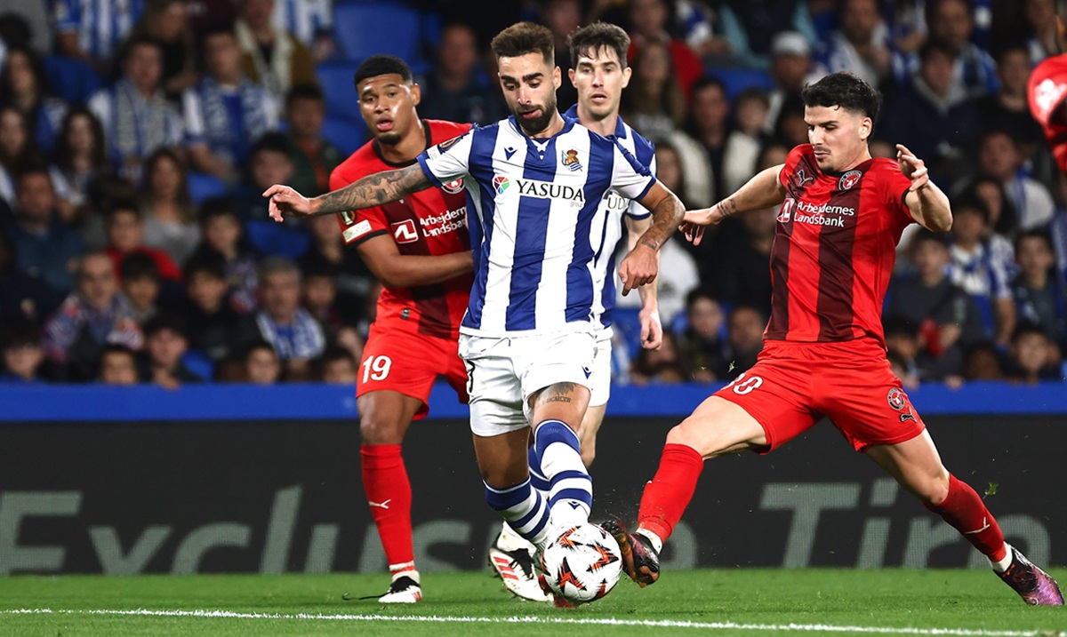 Real Sociedad vs Midtjylland: Real Sociedad Bungkam Midtjylland 5-2, Melaju Ke 16 Besar Liga Europa