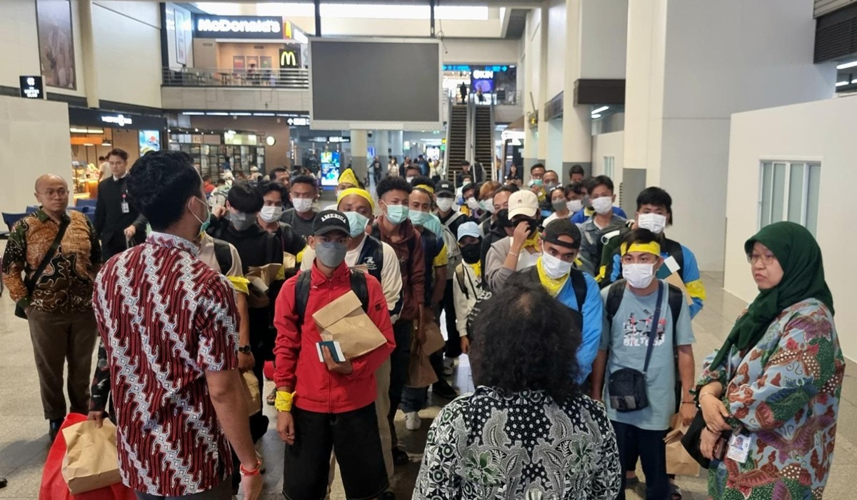 46 WNI Bermasalah Terduga Korban TPPO di Myamar Dipulangkan dari Thailand