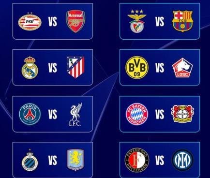 Hasil Drawing 16 Besar Liga Champions: Real Madrid Hadapi Atletico, Bellingham Absen Leg Pertama