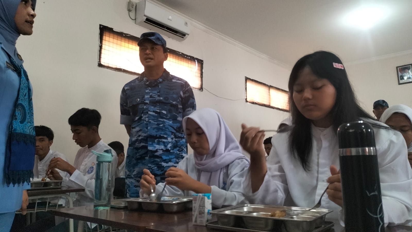 Ksau Review Kesiapan Dapur dan Distribusi MBG di Sulaiman Lanud